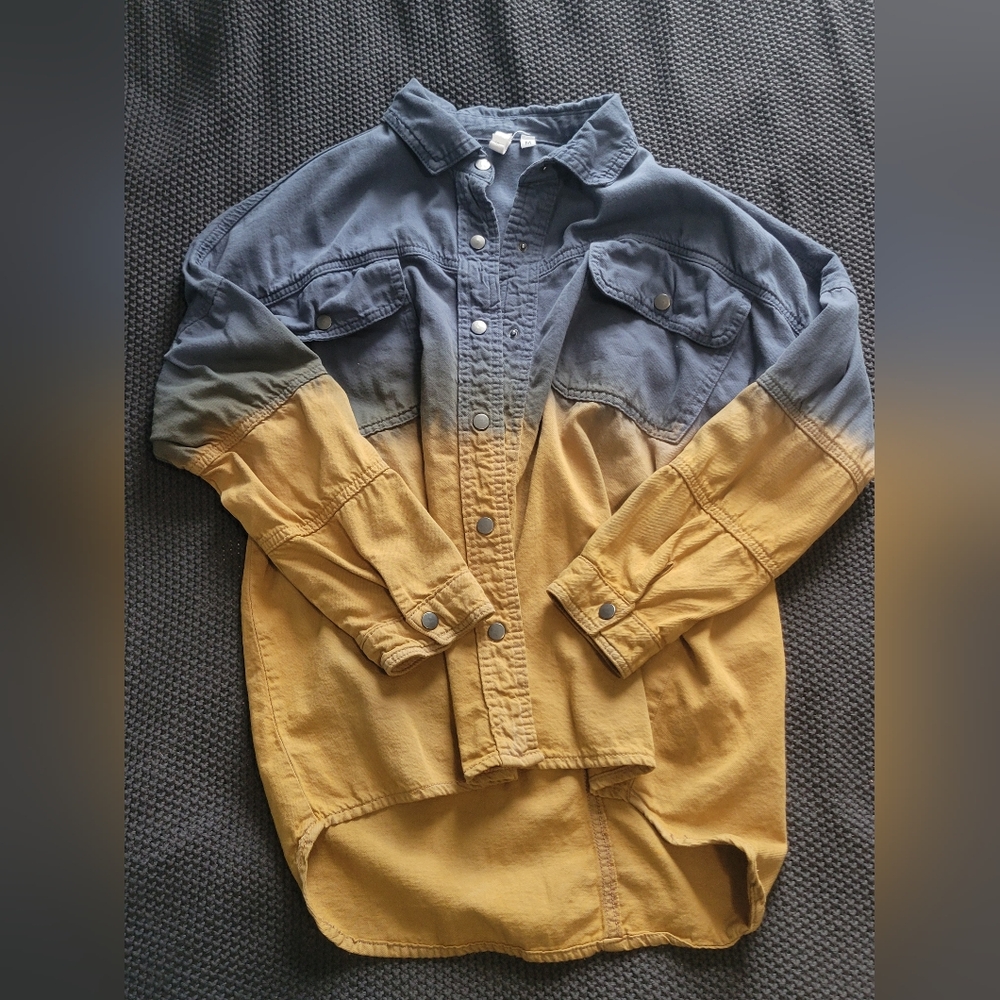 Two-Tone Rock n' Roll Cargo Button Down